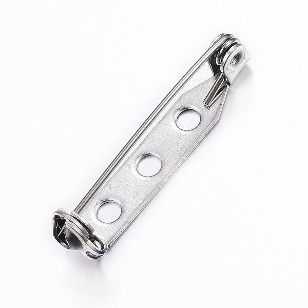 Tarnish Resistant 304 Stainless Steel Brooch Findings Sets