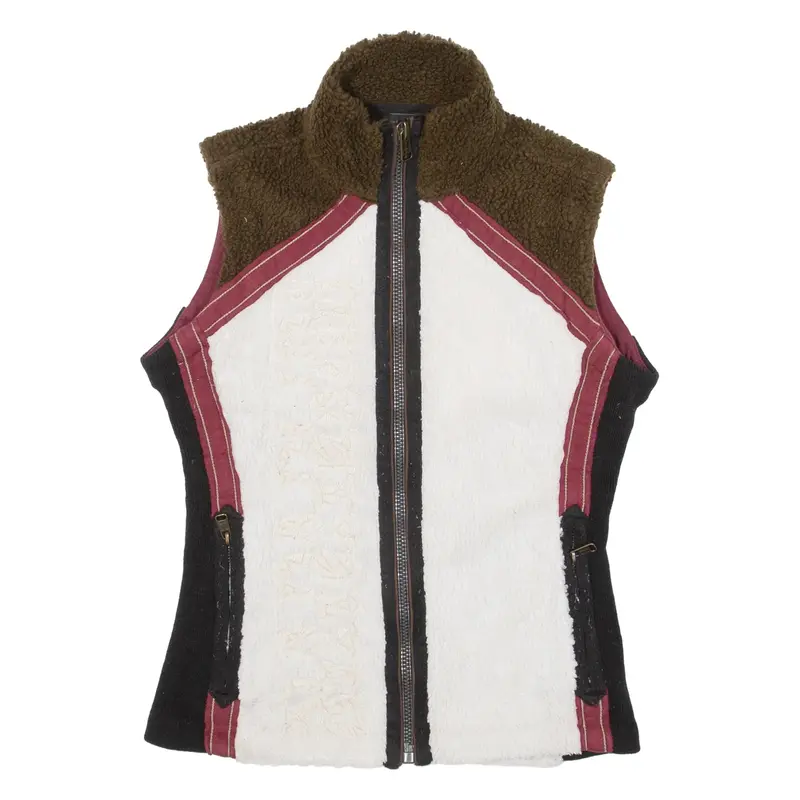 NAPAPIJRI Girls Fleece Gilet White XL