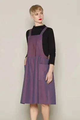 Candy Dress (Purple Dots) | size: 2XL