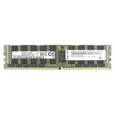 Lenovo 01DE975 | 64GB DDR4-2666MHz PC4-21300 ECC Registered LRDIMM CL19 4Rx4 1.2V 288-Pin Memory Module