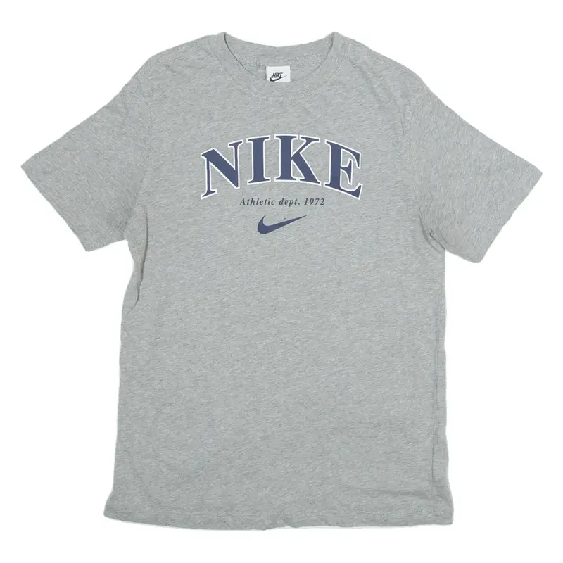 NIKE Mens T-Shirt Grey XS
