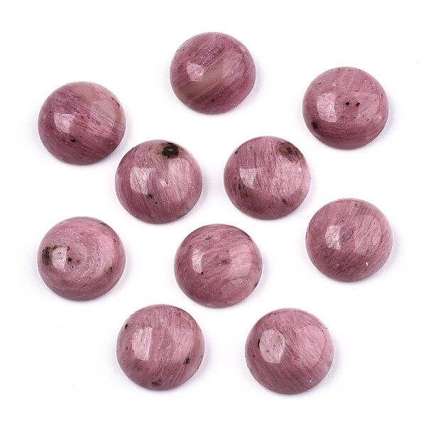 Natural Rhodochrosite Cabochons