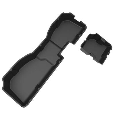 OEDRO 2-in-1 Under Seat Storage Box for 2014-2018 Chevy Silverado/GMC Sierra 1500, 2015-2019 Silverado/Sierra 2500 3500 HD Cr...