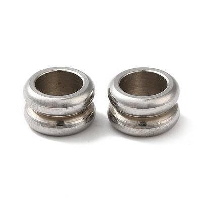 Non-Tarnish 304 Stainless Steel European Beads