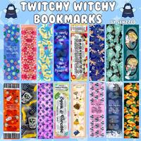 Twitchy Witchy Bookmarks
