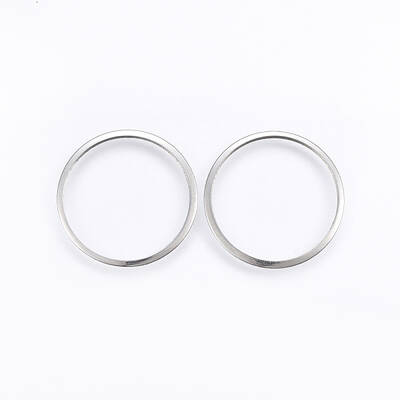 Tarnish Resistant 201 Stainless Steel Linking Rings