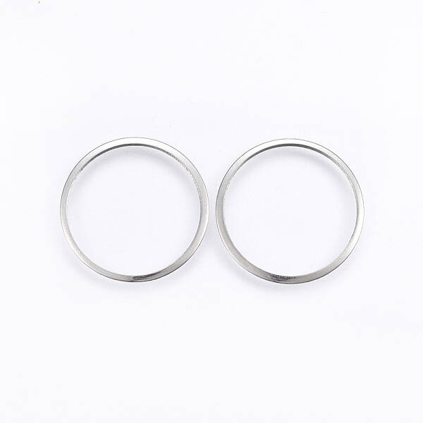 Tarnish Resistant 201 Stainless Steel Linking Rings