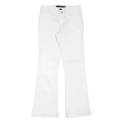 CALVIN KLEIN JEANS Womens Jeans White Slim Flared W29 L31