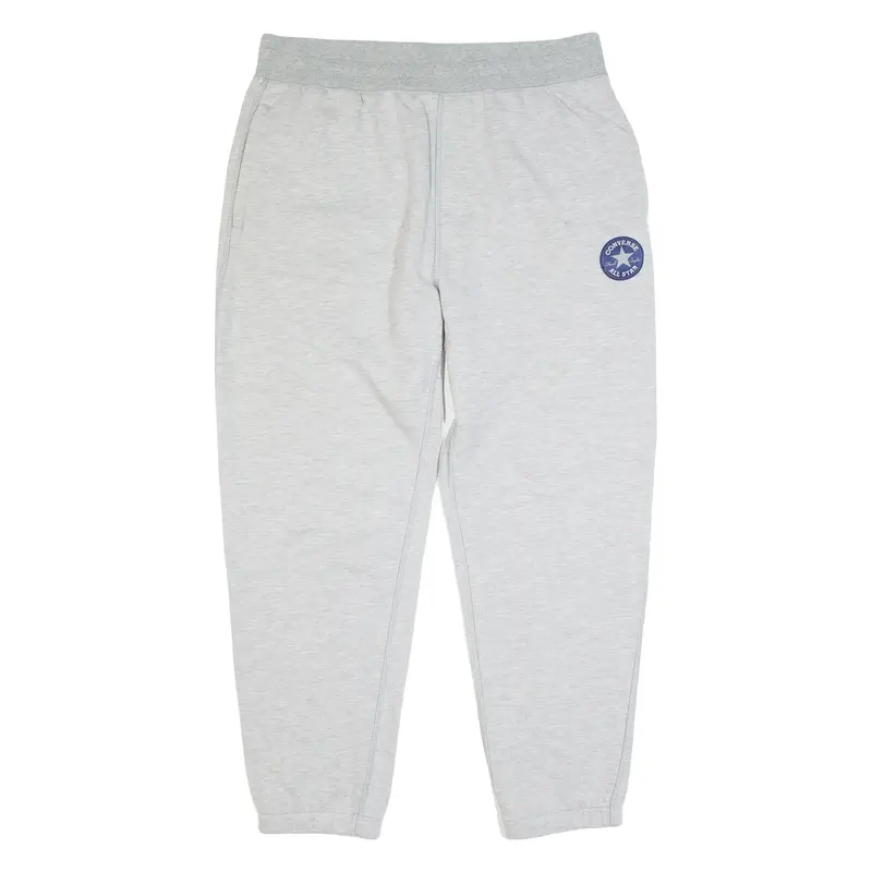 CONVERSE CHUCK TAYLOR Womens Joggers Grey Tapered L W32 L27