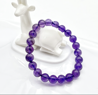 8mm Amethyst Bracelet Limited to 1 Purchase
