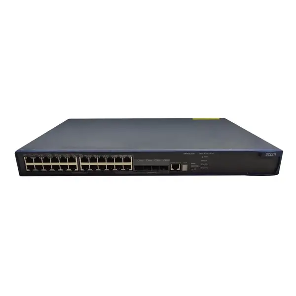 3CRS42G-24-91 3Com 4210G-24 24 x RJ-45 Ports 10/100/1000Base-T + 4 x SFP (mini-GBIC) Layer 2 Managed Rack-mountable Stackable...