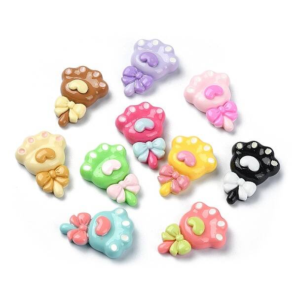 Opaque Resin Decoden Cabochons