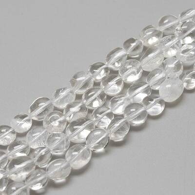 Natural Quartz Crystal Beads Strands
