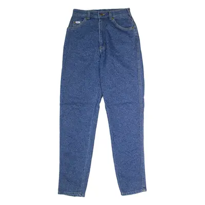LEE Womens Jeans Blue Regular Mom W26 L30