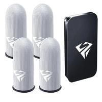 Gaming Finger Glove, 2 Pairs Anti-sweat & Anti-slip Gaming Finger Gloves with Storage Box, Touch Scree Finger Gloves for Game...