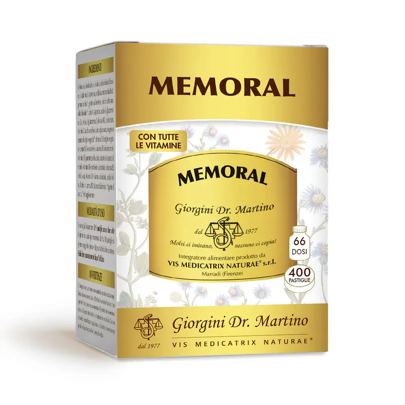 Dr Giorgini memoral 200 g - 400 tablets of 500 mg