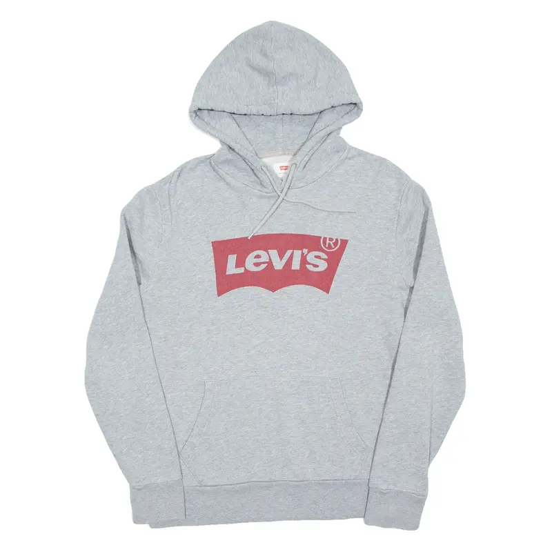 LEVI'S Mens Grey Hoodie M
