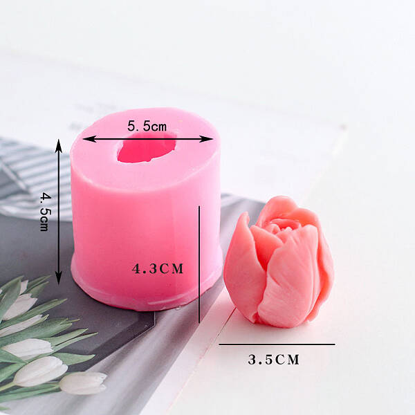 Flower Shape DIY Candle Silicone Molds
