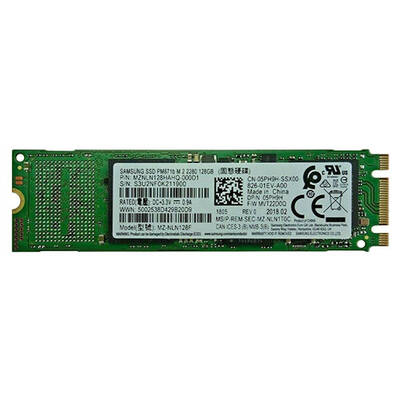 MZ-NLN128F Samsung PM871b Series 128GB Triple-Level Cell SATA 6Gb/s Mainstream Endurance M.2 2280 Solid State Drive