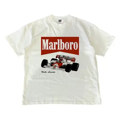 Vintage Marlboro Racing T-shirt, Nascar Merch Graphic Tee, Unisex Tshirt, Sweatshirt, Hoodie, Comfort Colors Menswear Top St...