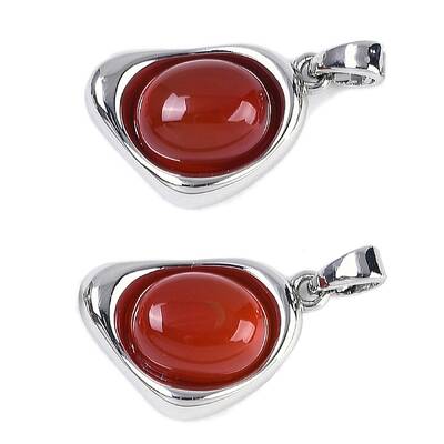 Natural Carnelian(Dyed & Heated) Pendants