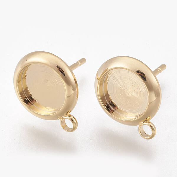 Brass Ear Stud Findings