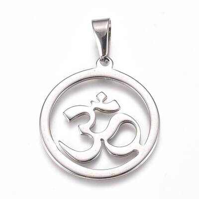 Non-Tarnish Yoga 304 Stainless Steel Pendants