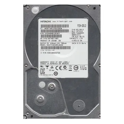 0F15013 HGST 1TB 6Gb/s SATA 7200 3.5-inch 32MB Hard Drive