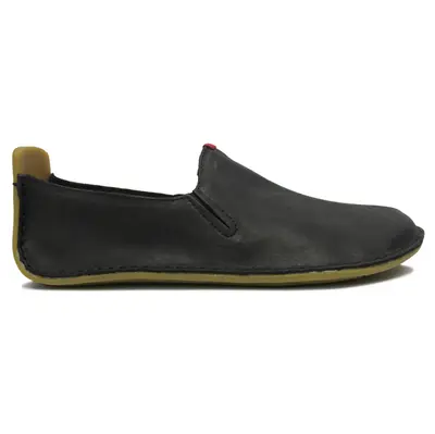 Vivobarefoot Ababa II Leather Men's Slip On Shoes - Black - Size:US 10 Men