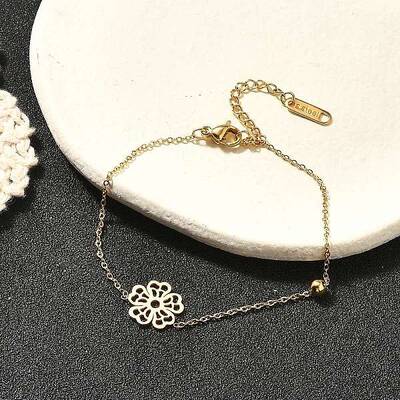 304 Stainless Steel Link Bracelets for Women