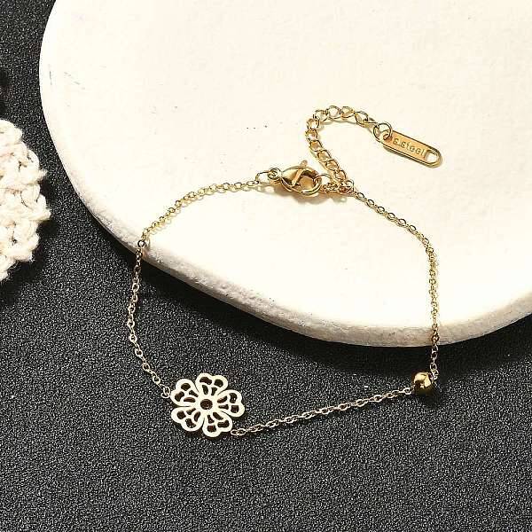 304 Stainless Steel Link Bracelets for Women