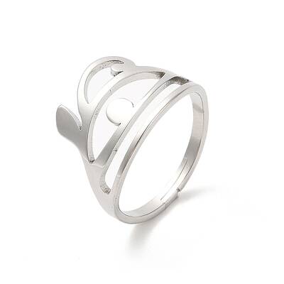 Non-Tarnish 304 Stainless Steel Finger Rings