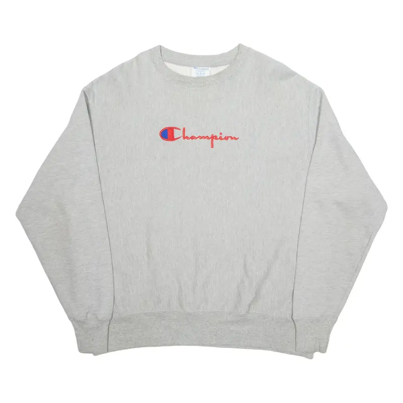 CHAMPION Mens Sweatshirt Grey XL