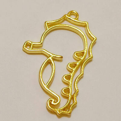 Alloy Open Back Bezel Pendants