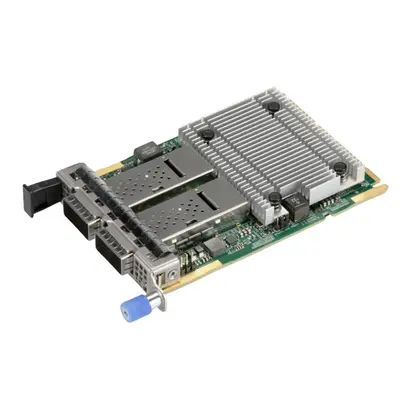 AOC-A100G-b2CM Supermicro 2-Ports 100GBase-X QSFP28 PCI Express 4.0 x16 0.5U Height GbE AIOM Network Adapter