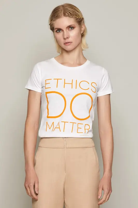 Ethics Do Matter T-Shirt (White) | size: S