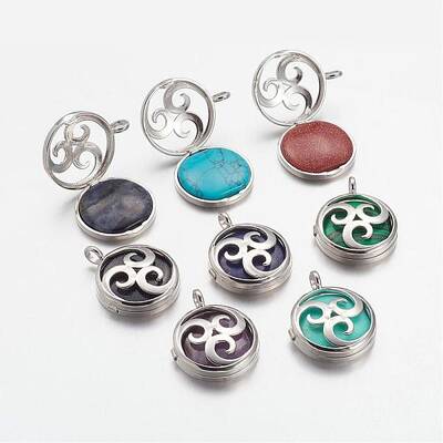 Natural & Synthetic Gemstone Pendants