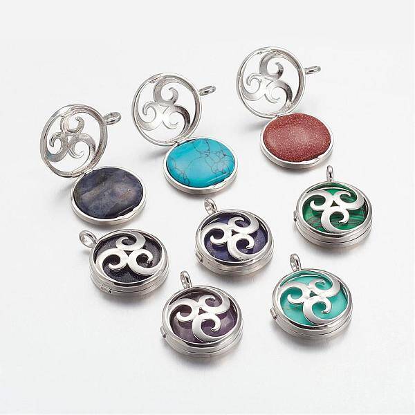 Natural & Synthetic Gemstone Pendants