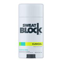 SweatBlock Deodorant Antiperspirant - Clinical Strength - Coastal Fresh Scented 2.7oz