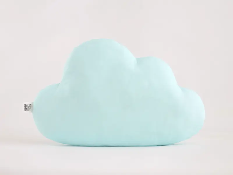 Blue Mint Cloud Pillow