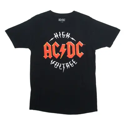 ACDC High Voltage Mens Band T-Shirt Black M