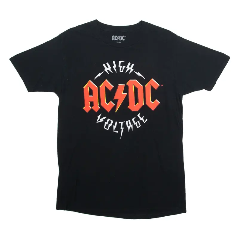ACDC High Voltage Mens Band T-Shirt Black M