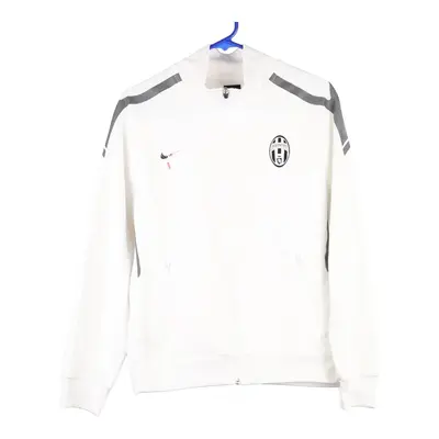 Age 18 Juventus  Nike Football Track Jacket - XL White Polyester