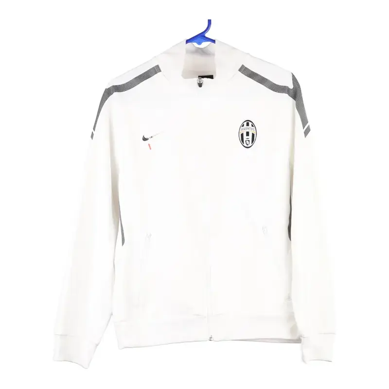 Age 18 Juventus  Nike Football Track Jacket - XL White Polyester