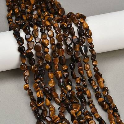 Natural Tiger Eye Beads Strands