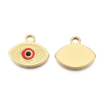 304 Stainless Steel Enamel Pendants