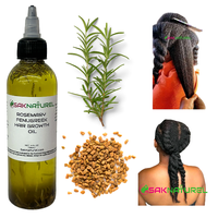Rosemary Fenugreek Hair Growth oil - Long Hair - Thick Hair - Hair Growth - Ayurverdic Hair growth oil - Rosemary Hair Oil - ...