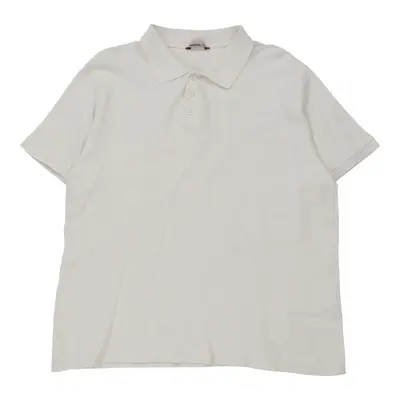 Carrera Polo Shirt - 2XL White Cotton