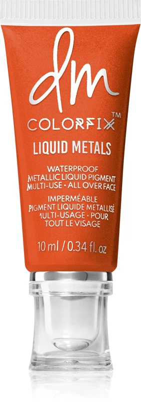 Danessa Myricks Beauty Colorfix Liquid Metals multi-function makeup for eyes, lips and face color Hot Fire 10ml