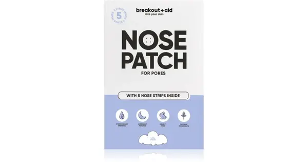 Breakout+aid Nose Pores Cleansing Patches (5 pcs.)